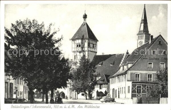 Braeunlingen Mühlentor Gasthaus Ochsen