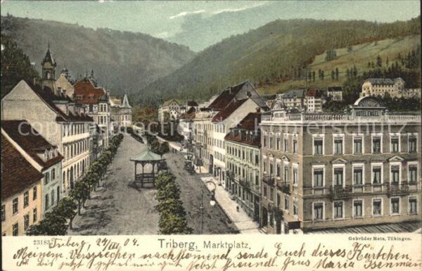 Triberg Schwarzwald Marktplatz