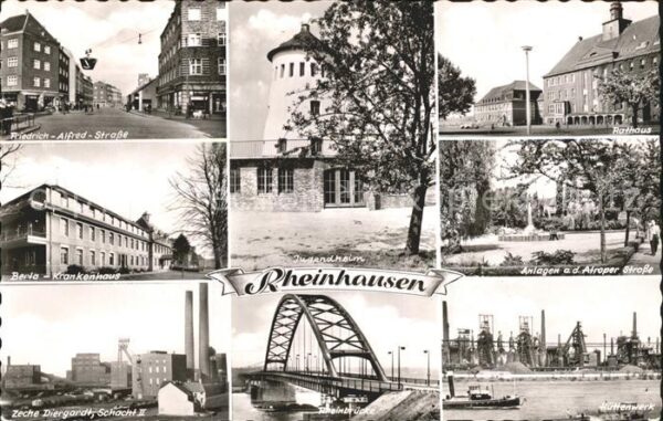 Rheinhausen Duisburg Friedrich-Alfred-Strasse Berta-Krankenh