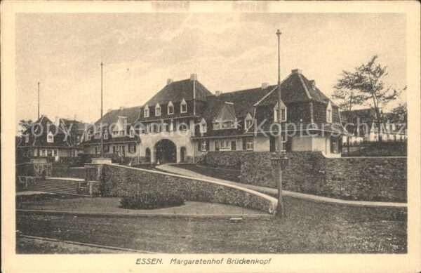 Essen Ruhr Margaretenhof Brückenkopf