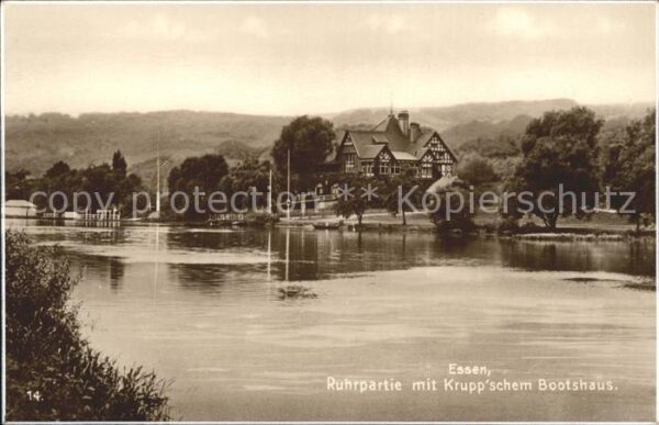 Essen Ruhr Ruhrpartie Kruppschem Bootshaus