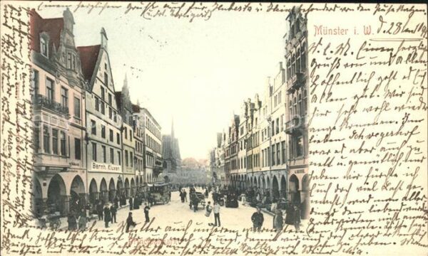 Muenster Westfalen Principalmarkt