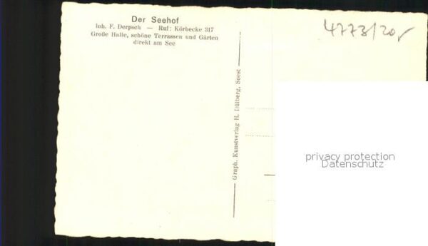 Moehnesee Seehof Sperrmauer Kraftwerk Delecker-Br – Bild 2
