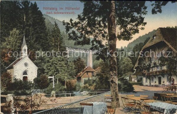 Hoellental Schwarzwald Höllsteig Gasthaus zum Sternen