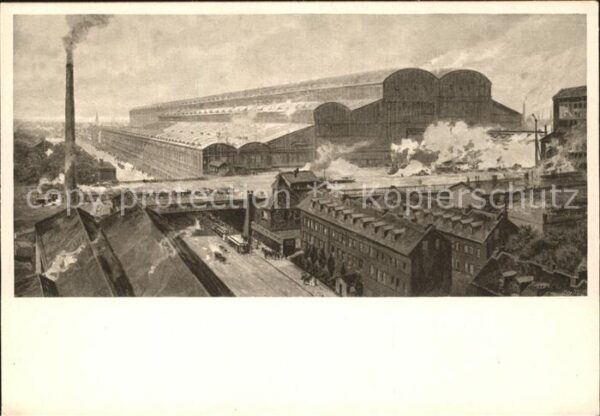 Essen Ruhr Maschinenbau IX. Friedrich Krupp Aktien