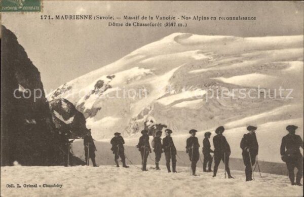Wandern Gletscher Maurienne Massif Vanoise Dome