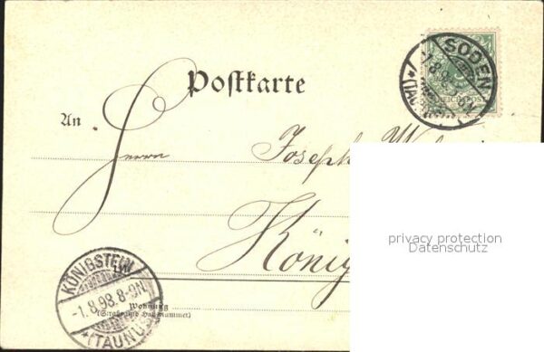 Kuenstlerkarte J. Reynolds Engelsköpfe National Galler – Bild 2