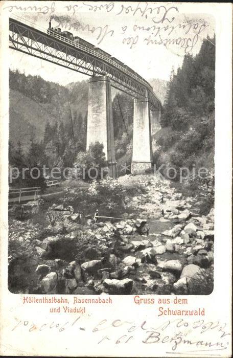 Viadukte Viaduc Höllenthalbahn Ravennabach Schwarzwald