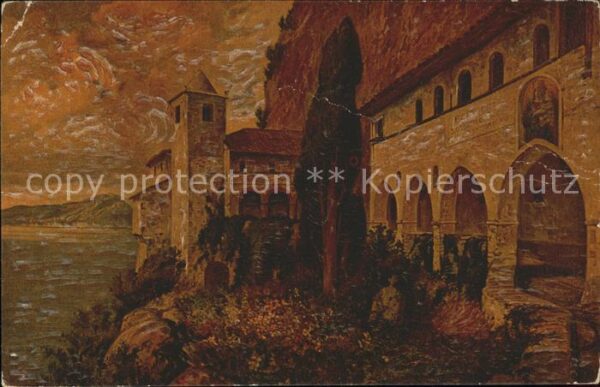 Kuenstlerkarte Hans Rudolf Schulze Kloster am See