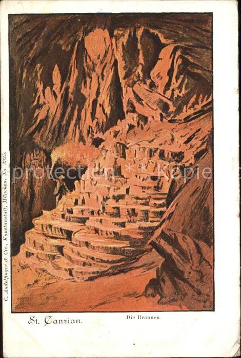 Hoehlen Caves Grottes St. Canzian Die Brunnen