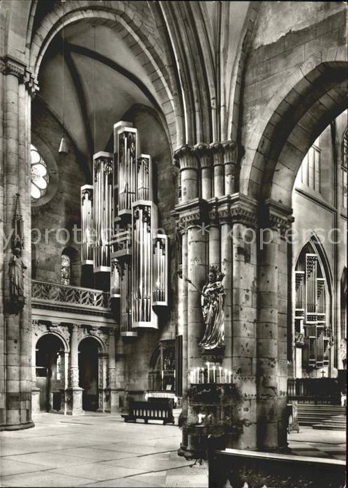 Kirchenorgel Münster U. L. Frau Freiburg im Breisgau