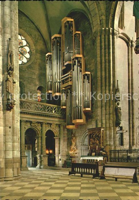 Kirchenorgel Münster U. L. Frau Freiburg im Breisgau
