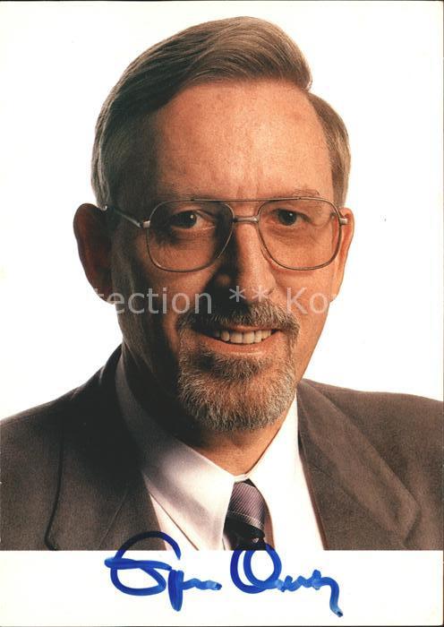 Politiker SPD Egon Lutz Autogramm