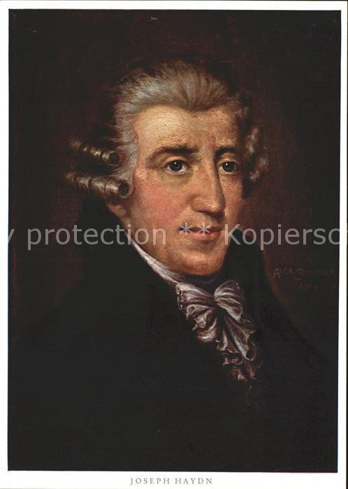 Haydn Joseph Künstlerkarte A. Schindler Nr. 7074 F.A
