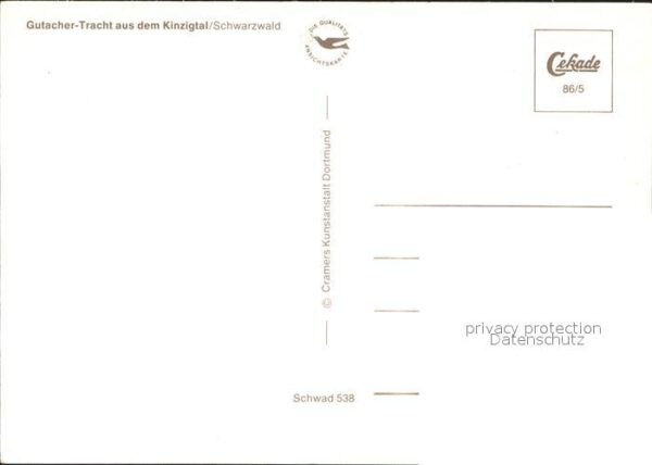 Trachten Schwarzwald Gutach Kinzigtal – Bild 2