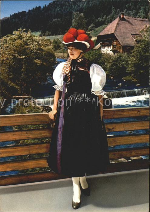Trachten Schwarzwald Gutach Festtagstracht