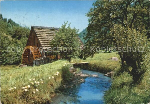 Wassermuehle Schwarzwald