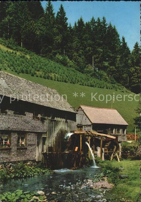 Wassermuehle Schwarzwald