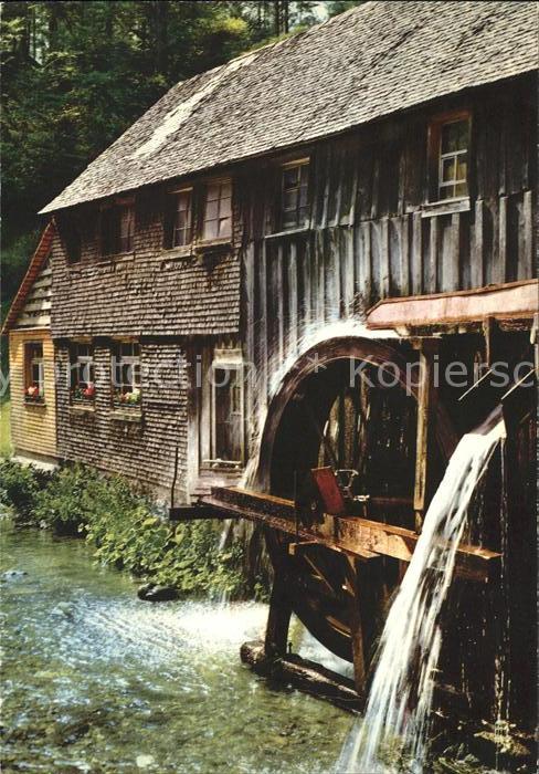 Wassermuehle Schwarzwald