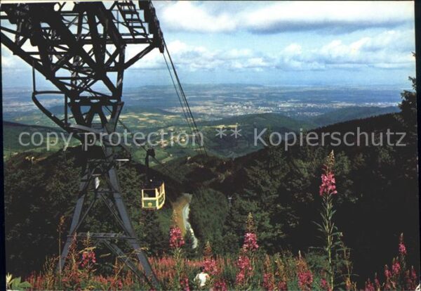 Seilbahn Schauinsland Schwarzwald
