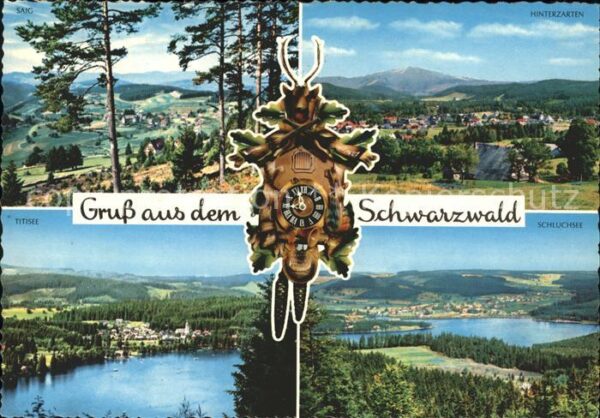 Uhren Kuckucksuhr Schwarzwald Hinterzarten Ti