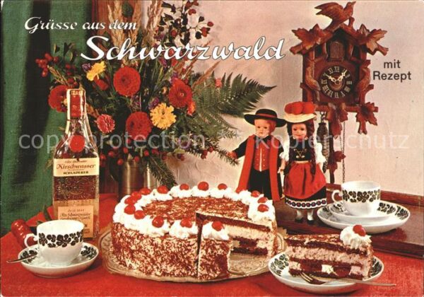 Uhren Kuckucksuhr Rezept Schwarzwälder Kirsch