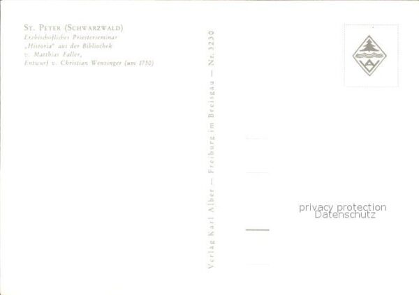 Bibliothek Library St. Peter Schwarzwald Priesterseminar H – Bild 2