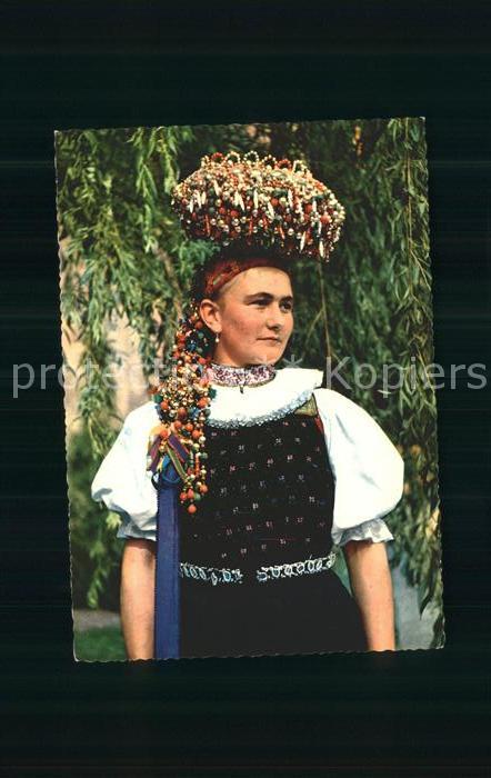 Trachten Schwarzwald Brautschmuck Gutach