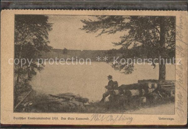 Wandern Deutscher Knabenkalender 1919 Der Gute