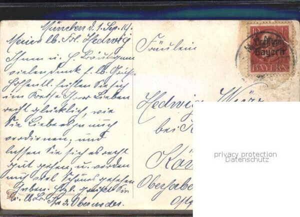 Pfeife Künstlerkarte H. Lindenschmit Der Rauch – Bild 2