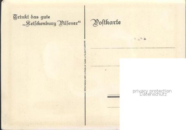 Bier Ketschenburg Pilsener Bierkrug Werbung – Bild 2
