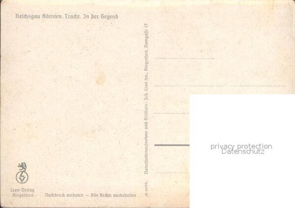 Trachten Reichsgau Kärnten Milchfrau – Bild 2