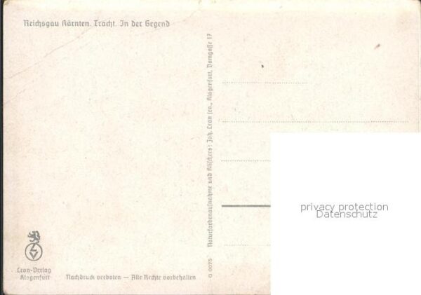Trachten Reichsgau Kärnten Milchfrau – Bild 2