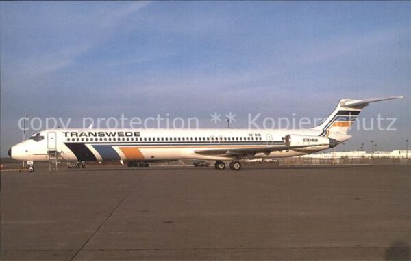 Flugzeuge Zivil Transwede Mc Donnell Douglas MD-83 SE-D