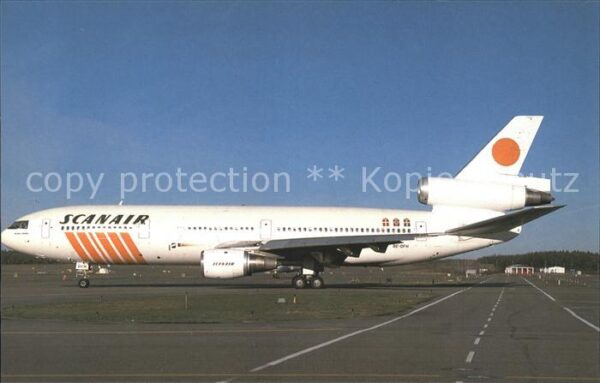 Flugzeuge Zivil Scanair McDonnell Douglas DC-10-30 SE-D