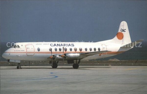 Flugzeuge Zivil Lineas Aereas Canarias Vickers V.806 Vi