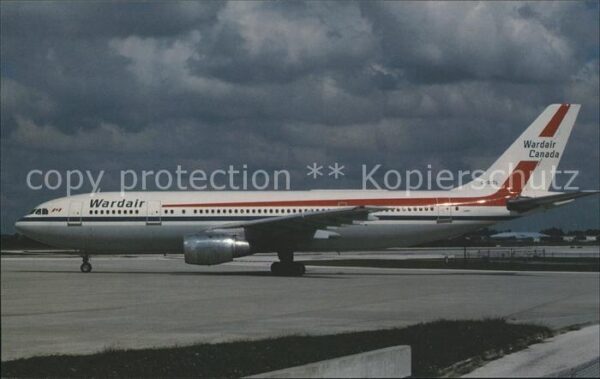 Flugzeuge Zivil Wardair Airbus Industrie A300B4-203 C-G