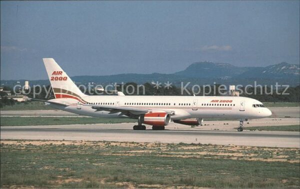 Flugzeuge Zivil Air 2000 Boeing 757-200 G-OOOA