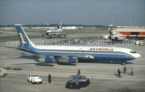 Flugzeuge Zivil Skyworld Airlines Boeing 707-321B N454P