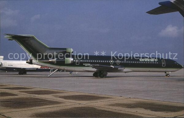 Flugzeuge Zivil Braniff Flying Colors 1990 Boeing 727-2