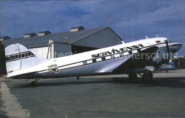 Flugzeuge Zivil Servivensa Carga DC-3 YV-609C c/n unkno
