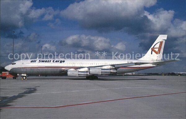 Flugzeuge Zivil Air Swazi Cargo 1990 Boeing 707-323C 3D