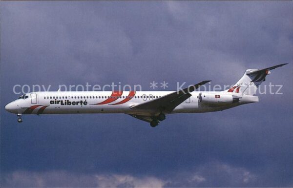 Flugzeuge Zivil Air Liberte Tunesie McDDouglas MD-83 F-