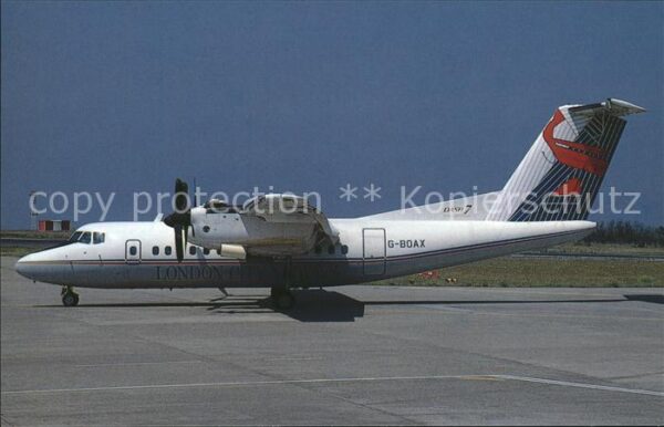 Flugzeuge Zivil London City Airways DHC-7-110 G-BOAX c/
