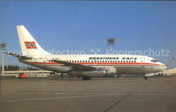 Flugzeuge Zivil Braathens Safe Boeing 737-205 LN-SUI