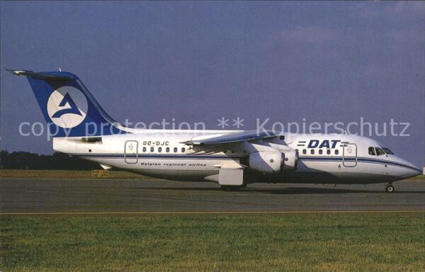 Flugzeuge Zivil DAT Belgian Regional Airlines BAe 146-2