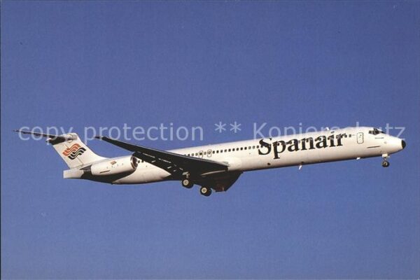 Flugzeuge Zivil Spanair McDonnell Douglas MD-83