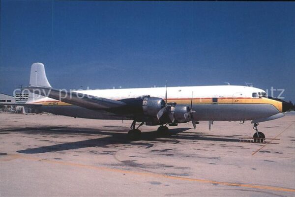 Flugzeuge Zivil Haiti Air Freight Douglas DC6B/F HH-SCA
