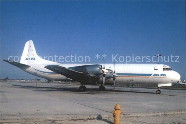 Flugzeuge Zivil ALM Lockheed L188AF Electra N665F c/n 1
