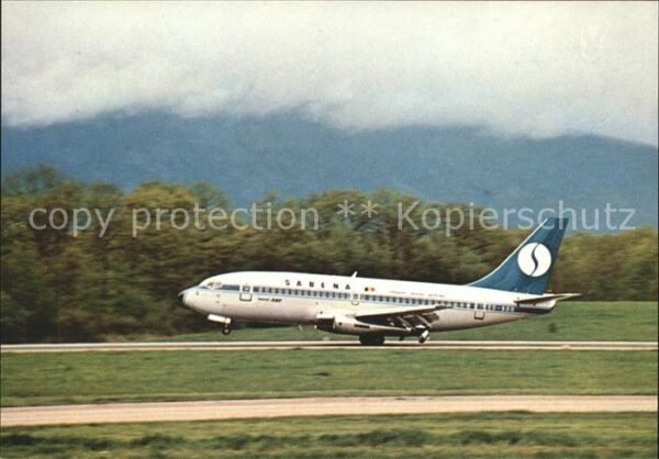 Flugzeuge Zivil Sabena Boeing 737